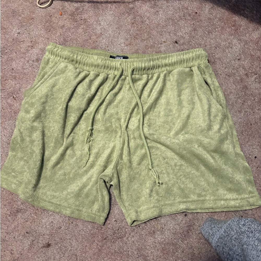 Light Green Women's Athletic Shorts